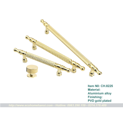 Tay nắm tủ dạng đũa sẻ rãnh chống trượt CH8225